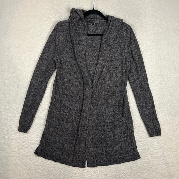 Barefoot Dreams Size S CozyChic Lite Resort Cardi Hooded Cardigan Sweater Relax - Picture 1 of 9